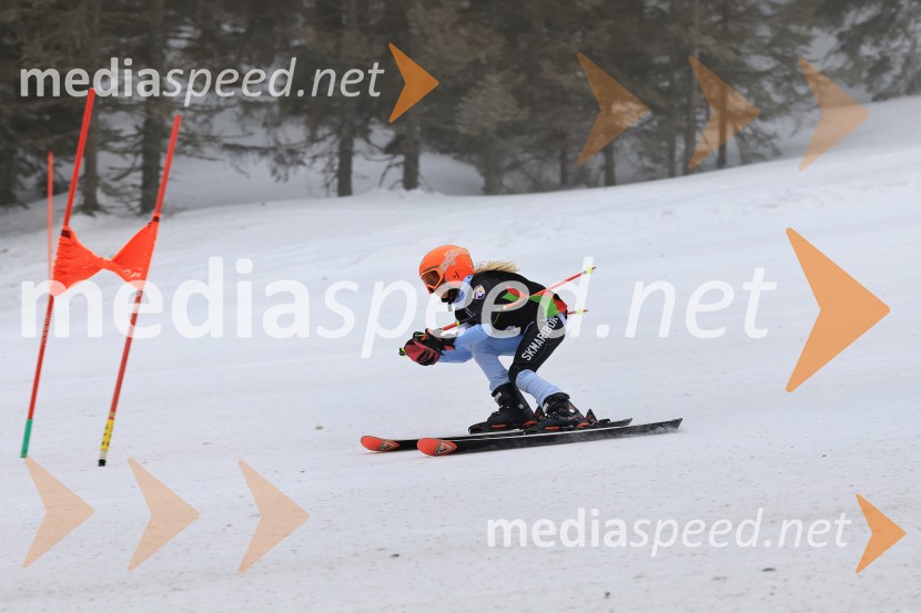 SMUČANJE - SUPER G, U10 in U12, Pokal vzhodne regije, Rogla