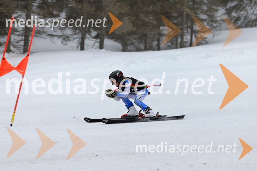 SMUČANJE - SUPER G, U10 in U12, Pokal vzhodne regije, Rogla