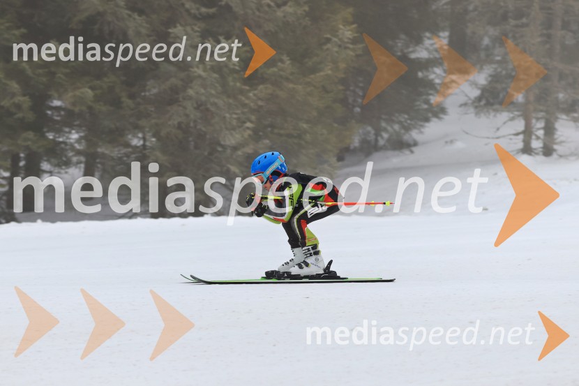 SMUČANJE - SUPER G, U10 in U12, Pokal vzhodne regije, Rogla