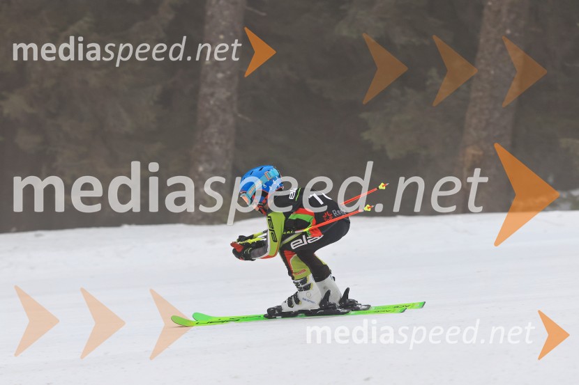 SMUČANJE - SUPER G, U10 in U12, Pokal vzhodne regije, Rogla