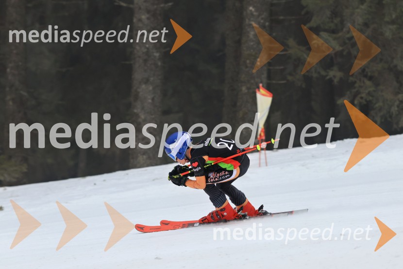 SMUČANJE - SUPER G, U10 in U12, Pokal vzhodne regije, Rogla