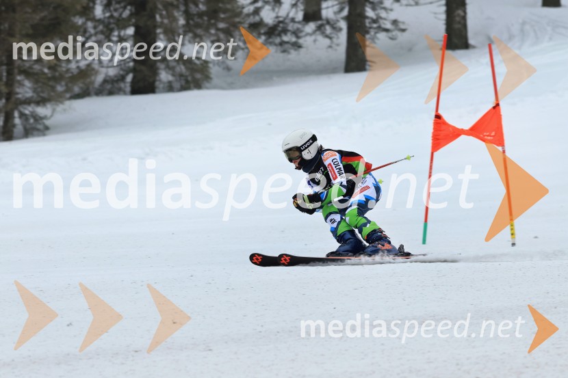 SMUČANJE - SUPER G, U10 in U12, Pokal vzhodne regije, Rogla