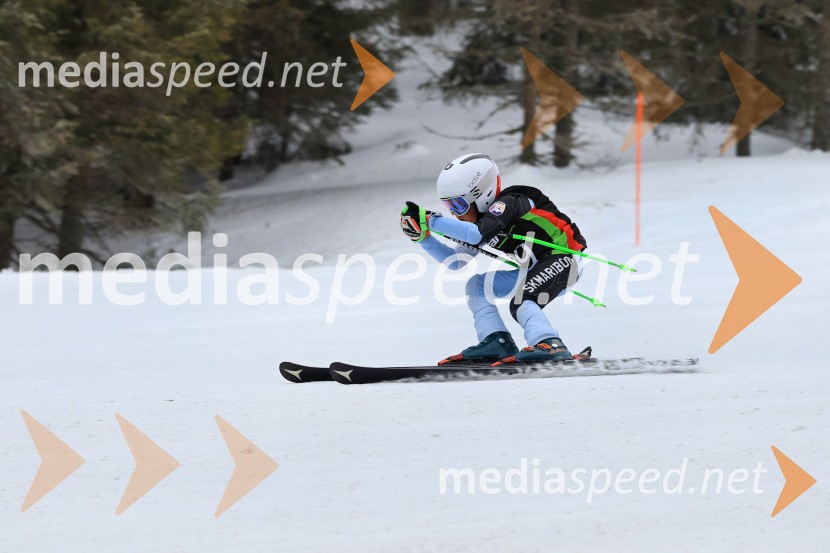 SMUČANJE - SUPER G, U10 in U12, Pokal vzhodne regije, Rogla