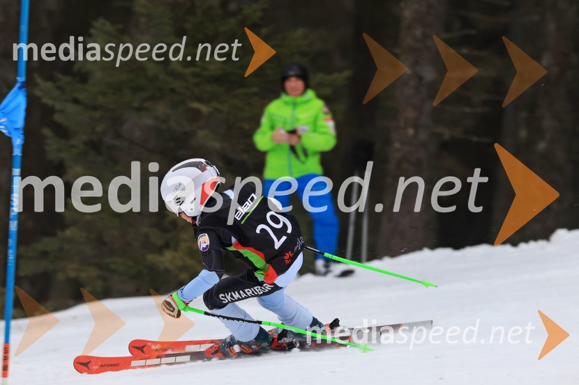 SMUČANJE - SUPER G, U10 in U12, Pokal vzhodne regije, Rogla