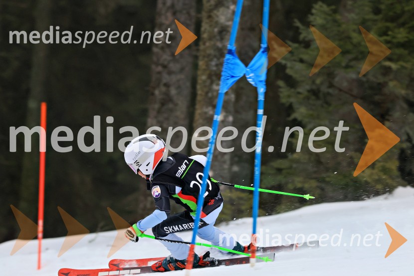 SMUČANJE - SUPER G, U10 in U12, Pokal vzhodne regije, Rogla