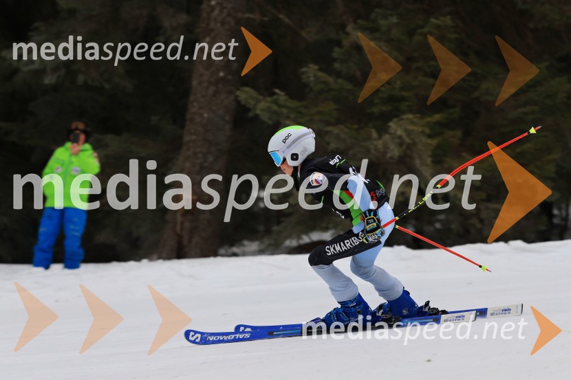 SMUČANJE - SUPER G, U10 in U12, Pokal vzhodne regije, Rogla