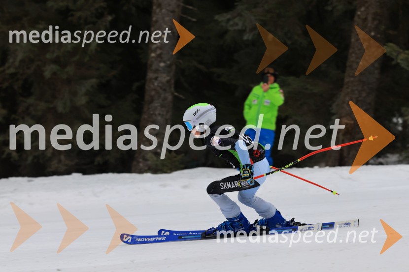 SMUČANJE - SUPER G, U10 in U12, Pokal vzhodne regije, Rogla