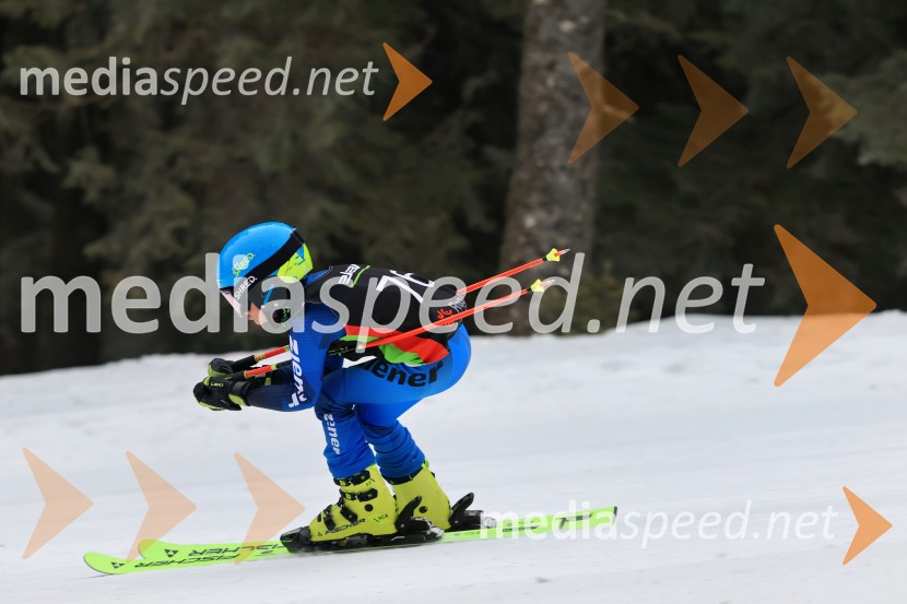 SMUČANJE - SUPER G, U10 in U12, Pokal vzhodne regije, Rogla