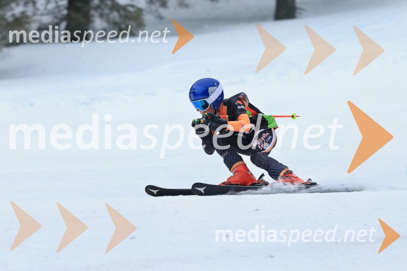 SMUČANJE - SUPER G, U10 in U12, Pokal vzhodne regije, Rogla