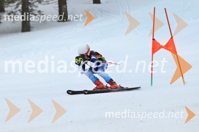 SMUČANJE - SUPER G, U10 in U12, Pokal vzhodne regije, Rogla