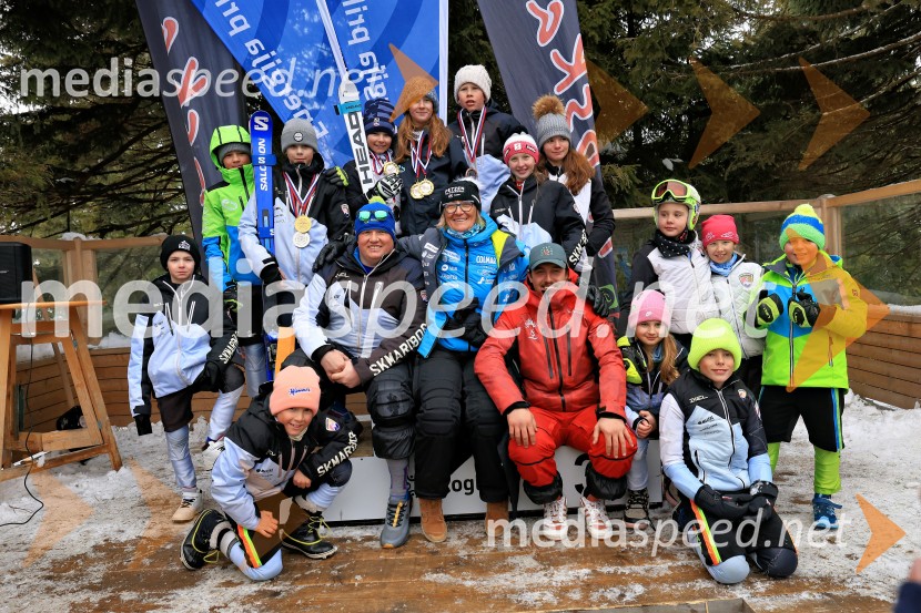 SMUČANJE - SUPER G, U10 in U12, Pokal vzhodne regije, Rogla