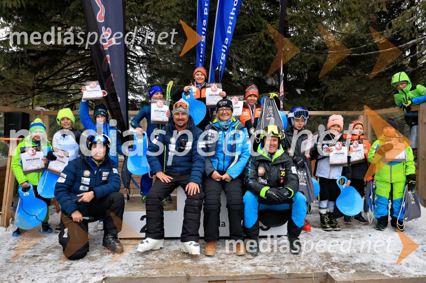 SMUČANJE - SUPER G, U10 in U12, Pokal vzhodne regije, Rogla