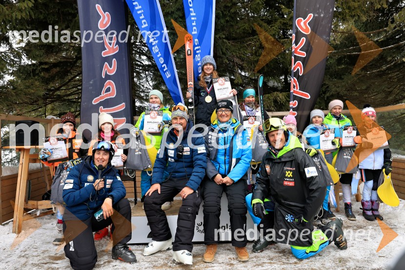 SMUČANJE - SUPER G, U10 in U12, Pokal vzhodne regije, Rogla