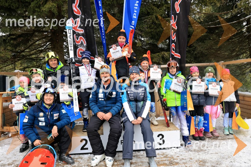 SMUČANJE - SUPER G, U10 in U12, Pokal vzhodne regije, Rogla