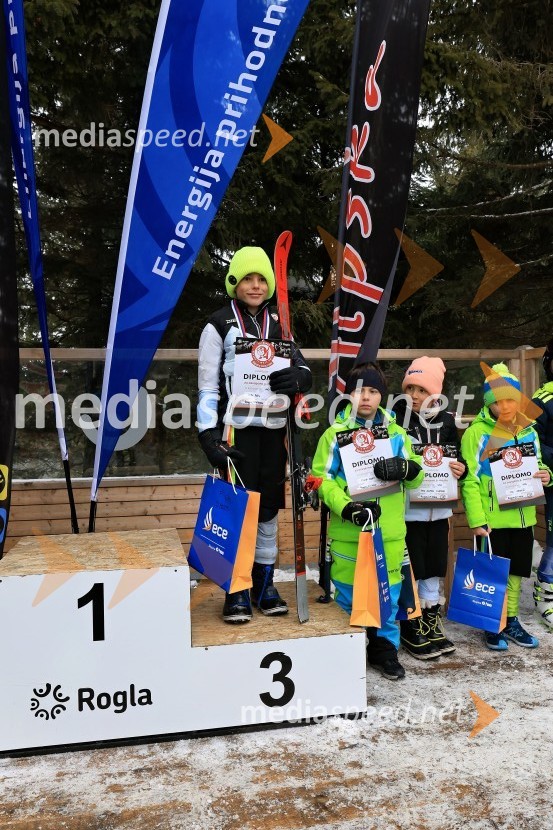 SMUČANJE - SUPER G, U10 in U12, Pokal vzhodne regije, Rogla