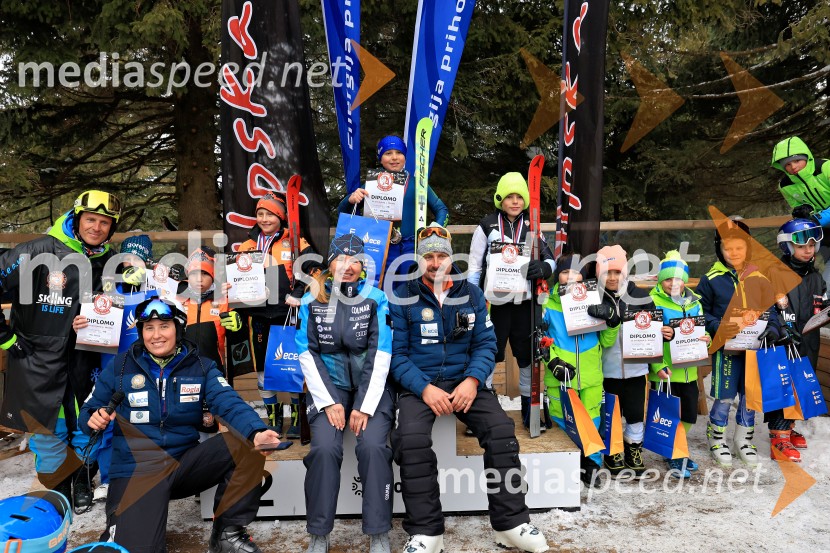 SMUČANJE - SUPER G, U10 in U12, Pokal vzhodne regije, Rogla