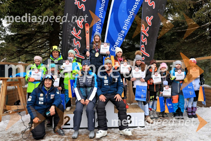 SMUČANJE - SUPER G, U10 in U12, Pokal vzhodne regije, Rogla