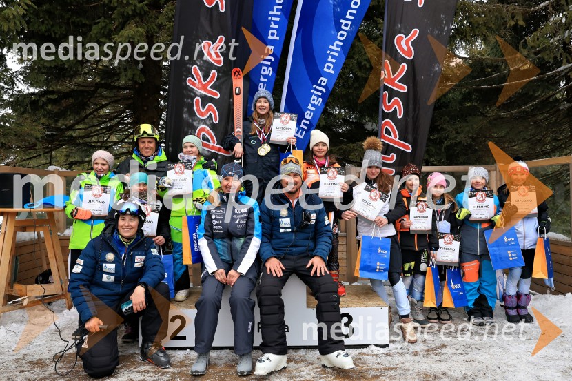 SMUČANJE - SUPER G, U10 in U12, Pokal vzhodne regije, Rogla