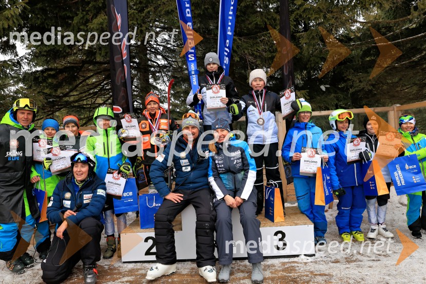 SMUČANJE - SUPER G, U10 in U12, Pokal vzhodne regije, Rogla