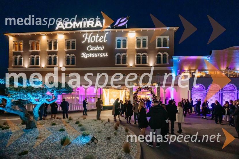 Prenovljeni Casino Admiral Škofije odprl vrata v velikem slogu