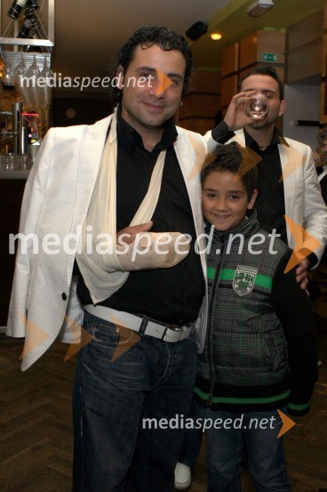 Jože Kontrec, član skupine Langa in sin DominikSkupina Langa, promocija novega albuma Sunac