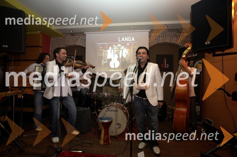 Skupina LangaSkupina Langa, promocija novega albuma Sunac