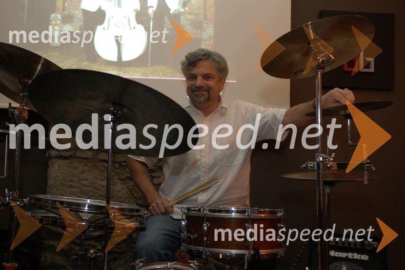 Miran Celec, član skupine LangaSkupina Langa, promocija novega albuma Sunac