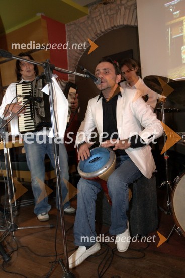 Mišo Kontrec, član skupine LangaSkupina Langa, promocija novega albuma Sunac