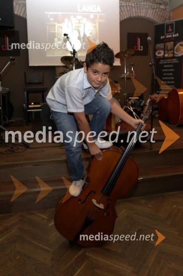 Dominik Kontrec, član skupine Mlada LangaSkupina Langa, promocija novega albuma Sunac