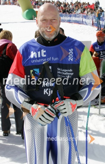 Lasje Kjus, nekdanji norveški smučarJure Košir, poslovilna tekma