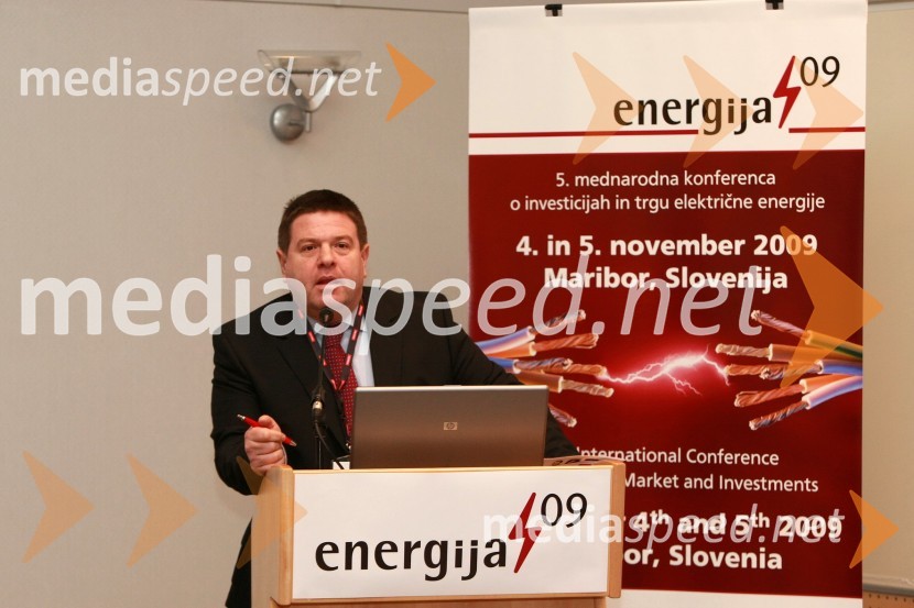 Peter Frankl, direktor in odgovorni urednik časnika FinanceEnergija 2009, 5. mednarodna energetska konferenca
