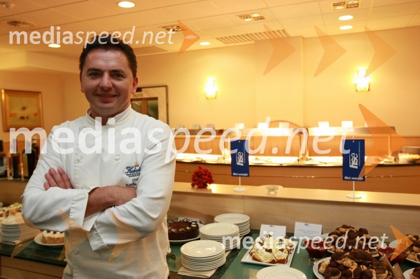 Slaviša Amidžič, glavni kuhar v Hotelu HabakukEnergija 2009, 5. mednarodna energetska konferenca