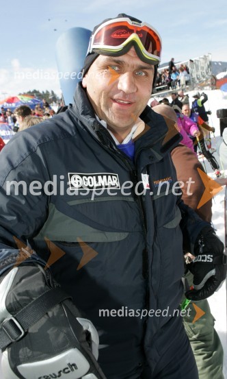 Jure Žerjav, župan Kranjske GoreJure Košir, poslovilna tekma