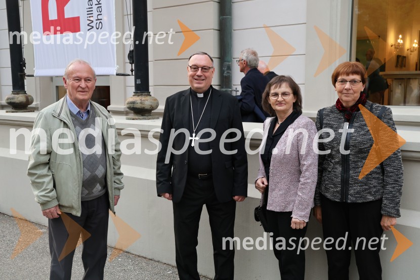  ... ; mag. Alojzij Cvikl, Mariborski nadškof metropolit;  ... ;  ... Dobrodelni koncert Zavoda Antona Martina Slomška