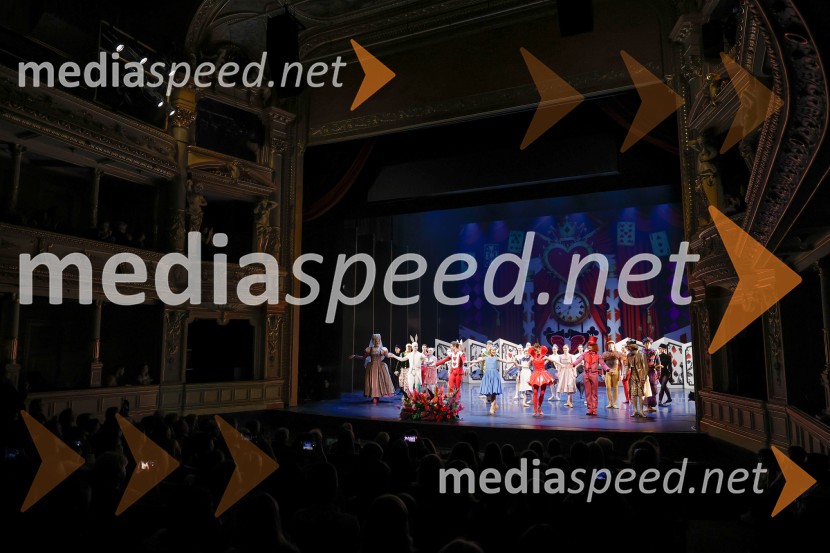 Alica v čudežni deželi, premiera