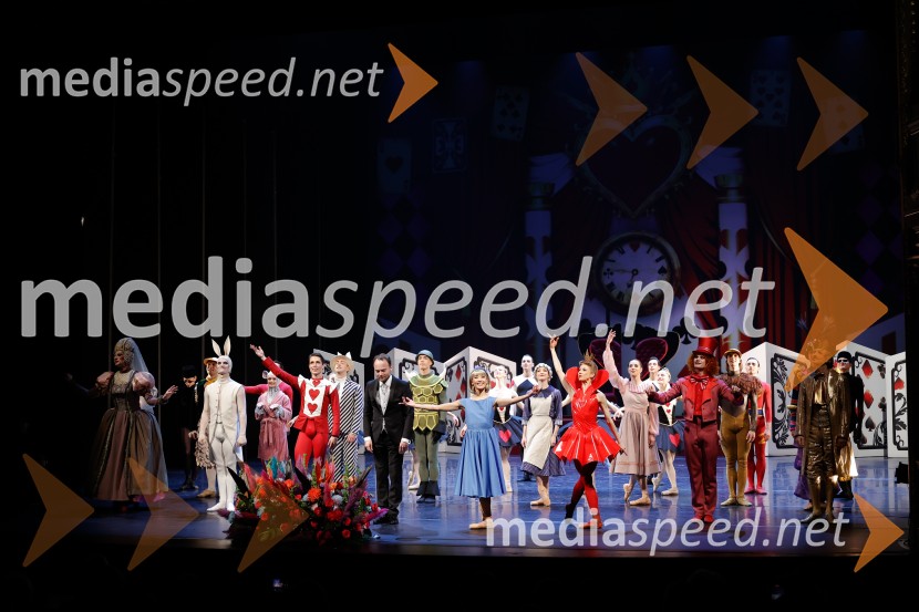 Alica v čudežni deželi, premiera