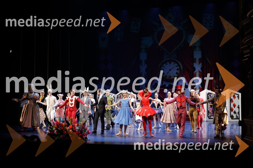 Alica v čudežni deželi, premiera