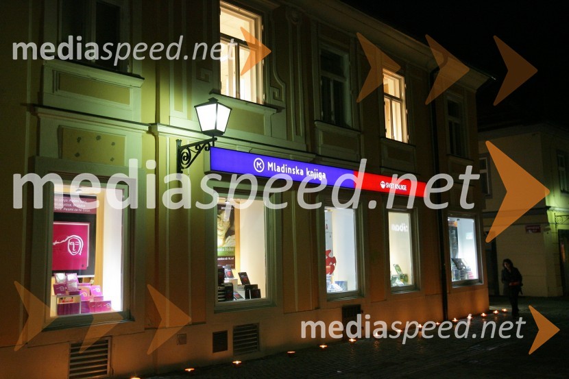 Mestna knjigarna Maribor (MKM)Mladinska knjiga, odprtje Mestne knjigarne Maribor