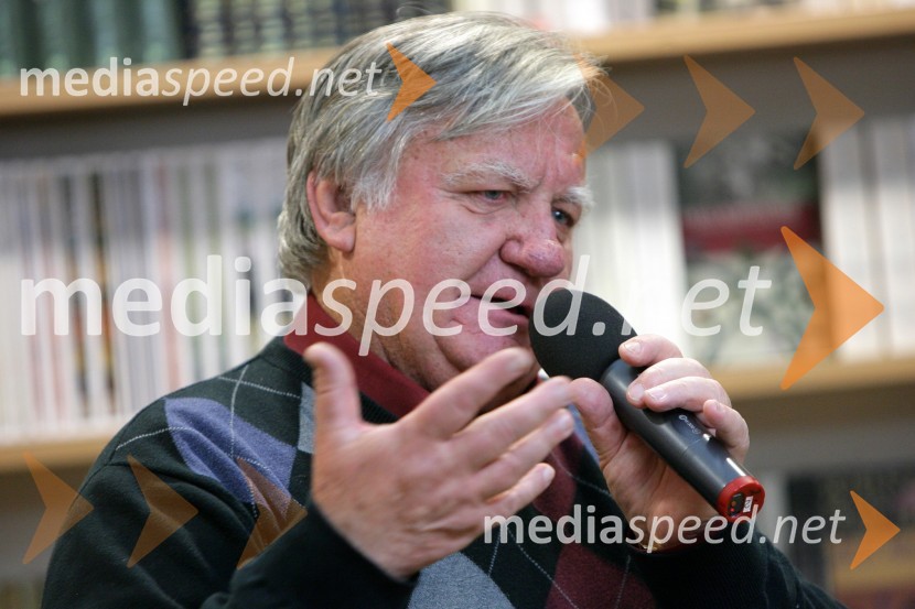 Tone Partljič, pisateljMladinska knjiga, odprtje Mestne knjigarne Maribor