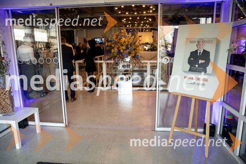 Predstavitev knjige Petra Čeferina Smeh na sodišču