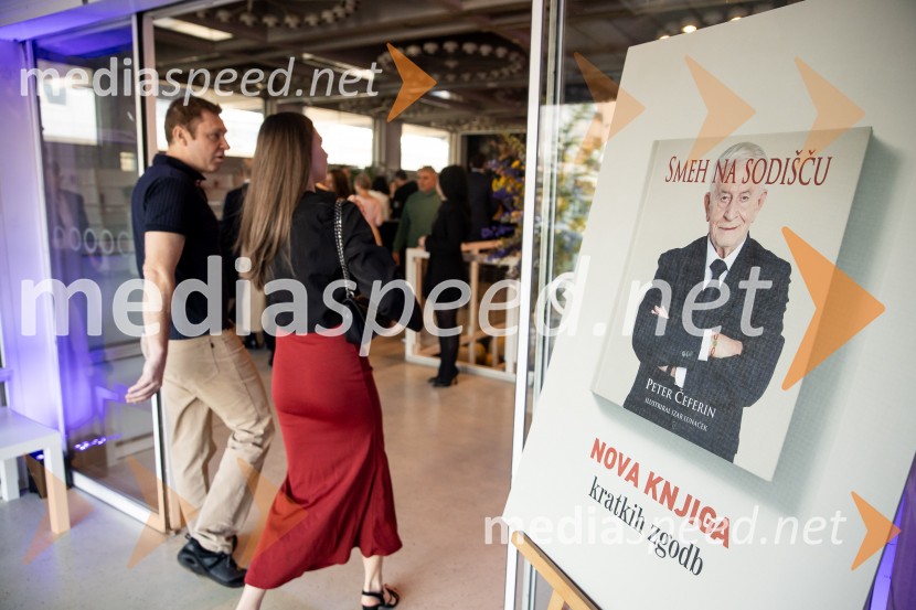 Predstavitev knjige Petra Čeferina Smeh na sodišču