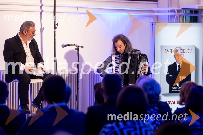 Predstavitev knjige Petra Čeferina Smeh na sodišču