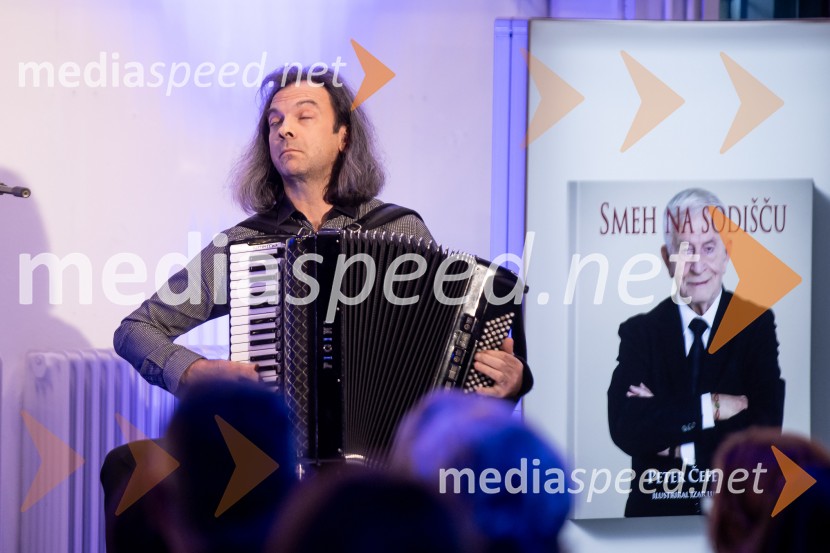 Predstavitev knjige Petra Čeferina Smeh na sodišču