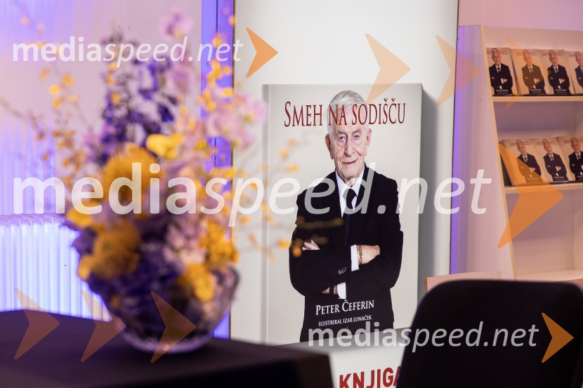 Predstavitev knjige Petra Čeferina Smeh na sodišču