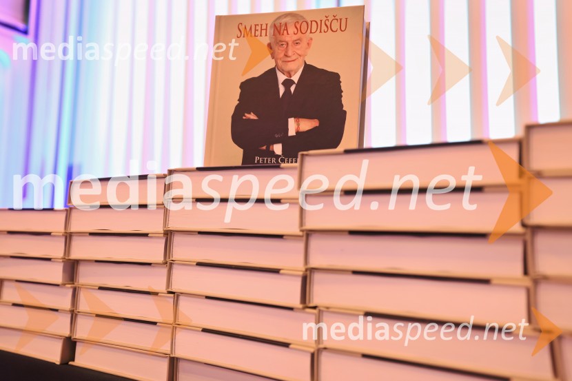 Smeh na sodišču, predstavitev knjige Petra Čeferina