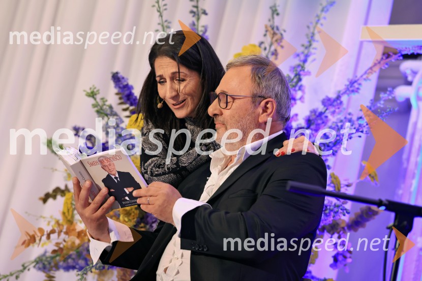  Betka Šuhel Mikolič,  strateško komuniciranje, P&S svetovanje;  Bojan Emeršič, igralecSmeh na sodišču, predstavitev knjige Petra Čeferina