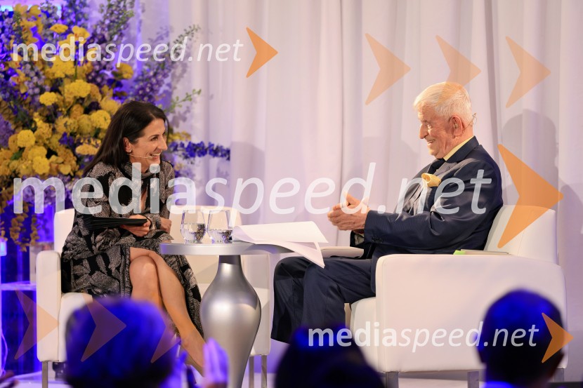  Betka Šuhel Mikolič,  strateško komuniciranje, P&S svetovanje; dr. Peter  Čeferin, pravnik, pisateljSmeh na sodišču, predstavitev knjige Petra Čeferina