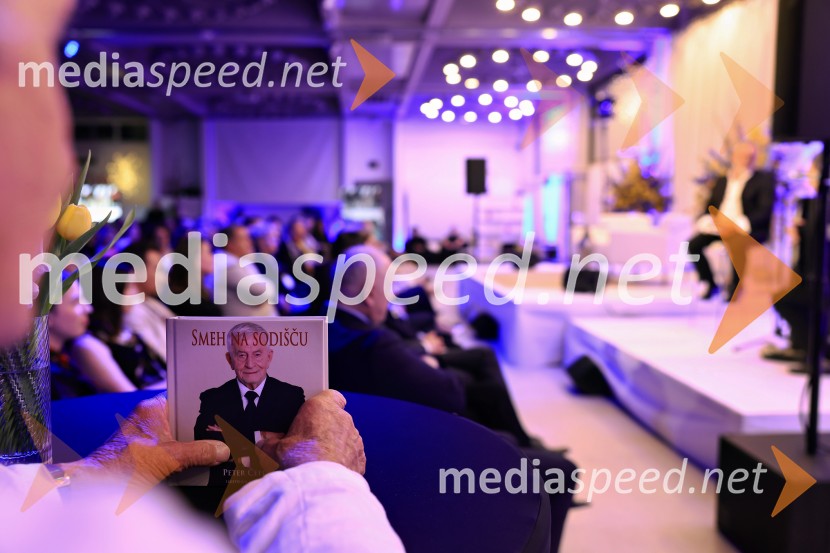 Smeh na sodišču, predstavitev knjige Petra Čeferina