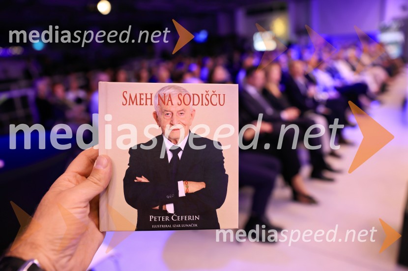 Smeh na sodišču, predstavitev knjige Petra Čeferina