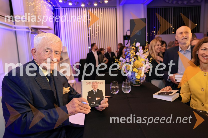 dr. Peter  Čeferin, pravnik, pisateljSmeh na sodišču, predstavitev knjige Petra Čeferina